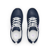 Women’s Navy Blue Athleisure Shoes with Lavender Extremely Stoked Epic Wave Logo