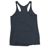 Women's Navy Blue Tank with Extremely Stoked Lavender Epic Wave Logo