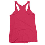 Women's Vintage Pink Tank with Large Navy Blue Extremely Stoked Epic Wave Logo